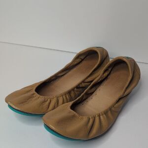 Tieks Flats Tan Womens 11